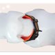 thumbnail image 4 of Collar reflectante ajustable para perros, nailon resistente, collares acolchados y cómodos para mascotas (naranja, S), 4 of 4