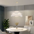 thumbnail image 5 of Arturesthome Anna White Fabric Pendant Light French Living Room Chandelier, 5 of 15