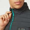 thumbnail image 5 of Mercedes Benz AMG Petronas F1 Men's Lightweight Padded Vest -Black, 5 of 7