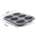 thumbnail image 1 of Moldes De Chocolate Con 6 Agujeros, Mousse Cake, Molde Para Hornear Diy, Bandeja Antiadherente Para Dulces, Herramientas De Cocina Para El Hogar Yuarrent HA023527-00, 1 of 7