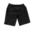 thumbnail image 5 of cllios Men's Linen Bermuda Shorts Big and Tall Casual Elastic Waist Loose Fit Summer Basic Knee Length Beach Short with Pockets, 5 of 6