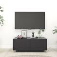 thumbnail image 4 of vidaXL TV Cabinet Concrete Gray 39.4"x14"x16" Chipboard, 4 of 16