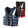 thumbnail image 2 of O'Brien Nylon USCG Approved 4-Belt Pro Vest with Flexible Foam Core, 2XL, Red, 2 of 3