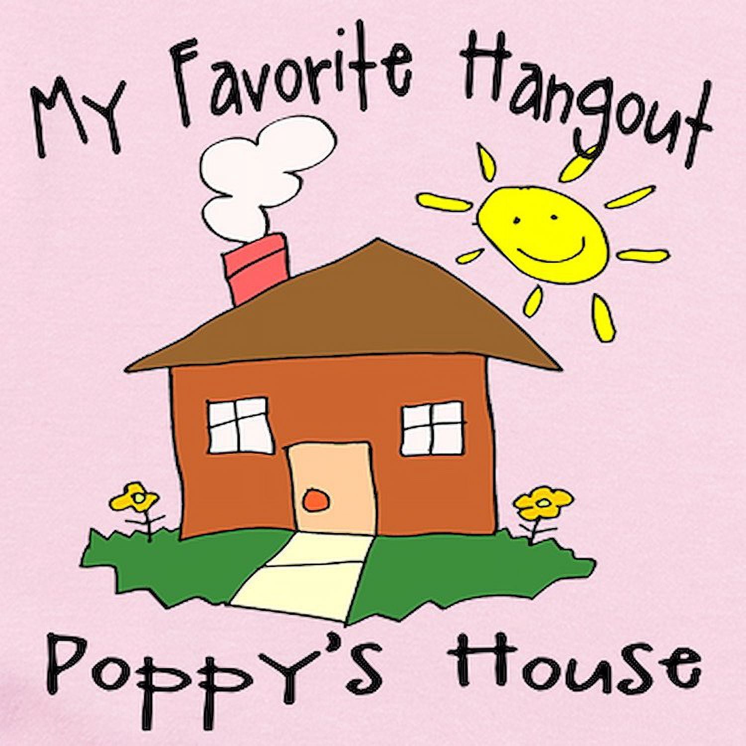 CafePress - Favorite Hangout Poppy's House Baby/Toddler Onesie - Baby Light Bodysuit, Size Newborn - 24 Months