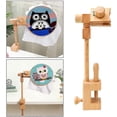 thumbnail image 3 of Embroidery Hoop With Clamp,wooden Frame Rack For All Tables Fit Circle Cross ,frame Crosstitch,embr, 3 of 4
