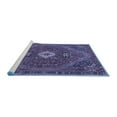 thumbnail image 2 of Ahgly Company Machine Washable Indoor Round Persian Blue Traditional Area Rugs, 3' Round, 2 of 4
