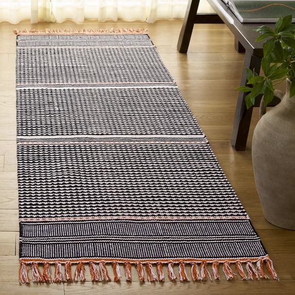 Safavieh Montauk Kiana Geometric Runner Rug, Orange/Multi, 2'3" x 7'