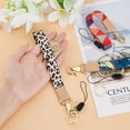thumbnail image 3 of 3 Sets Wrist Lanyard Key Chain Cute Wristlet Strap Hand Wrist Strap Key Chain with Key Ring Imitation Leather Wrist Straps for Keys Car Keys Mobile Card Holder Wallet DIY, 3 of 6