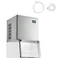 thumbnail image 1 of KFFKFF Commercial Ice Maker Machine - Head, 650 Lbs/Day Stainless Steel Ice Machine with Scheduled Ice-Making, Self-Cleaning, Adjustable Thickness, 1 of 9