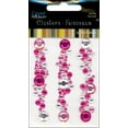 thumbnail image 2 of Mark Richards 7332487 Crystal Stickers Clusters 3/pkg-round - Light Pink, Hot Pink & Clear, 2 of 2