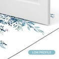 thumbnail image 6 of Eucalyptus Leaves Bath Mat Rug Super Absorbent Quick Dry Thin Bathroom Rugs Fit Under Door Non Slip Rubber Backed Bathroom Floor Mat for in Front of Bathtub Sink Shower (17"x24", Blue), 6 of 6