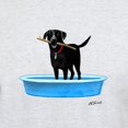 thumbnail image 3 of CafePress - Black Labrador Retriever In Kiddie Pool T Shirt - Men's Classic Graphic T-Shirt, 3 of 4