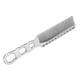 thumbnail image 5 of Peine Para El Cabello De Metal, Aluminio Para El Cabello Fino Peinador De Corte Plano Peine Peine Peinador De Peluquería Para Estilistas Y Peluqueros Profesionales, 5 of 7