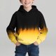 thumbnail image 1 of Sudadera con capucha para niño, con estampado de color, manga larga, informal, deportiva, con capucha, manga larga, sudadera con capucha, top con inserciones en los hombros, blusa de poliéster para ni, 1 of 7