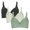 Multicolor1, variant on Diufon 3pc Full Coverage Bras for Women Solid Color Breathable Bras No Underwire Supportive Bras