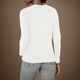 thumbnail image 4 of Durtebeua 2023 Long Sleeve Slouchy Soft Cable Knit Cardigan Cropped Cardigan Sweaters For Women, 4 of 6