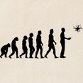 thumbnail image 2 of CafePress - Drone Evolution Tote Bag - Unisex Canvas Tote Bag, Beige, 1-Piece, 2 of 7