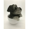 thumbnail image 3 of Pacific Giftware Adorable Teacup Pet Pals Puppy Collectible Figurine 5.75 Inches (Schnauzer), 3 of 4