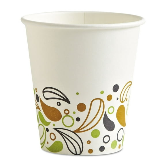 DEER10HCUP Deerfield Printed Paper Hot Cups, 10 oz, 50 Cups/Pack, 20 Packs/Carton
