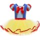 thumbnail image 3 of HIHCBF Princesa Niñas Leotardos Ballet Danza Falda Tutús Manga Corta Ropa de Baile Halloween Fiesta de Navidad Vestido de Lujo, 3 of 5
