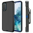 thumbnail image 2 of For Samsung Galaxy S20 Heavy Duty Shockproof Armor Protective Hybrid Case Cover With Clip Black/Black, 2 of 10