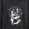 thumbnail image 3 of The Nightmare Before Christmas - Jack Sally Zero - Women's Lightweight French Terry Long Sleeve Shirt, 3 of 5