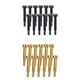thumbnail image 1 of 24 Tornillos de Color Dorado Negro Piezas Pieza de Repuestos para, 1 of 9