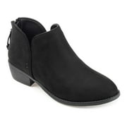 Journee Collection Livvy Women's Ankle Boots Color: Black Size: 6