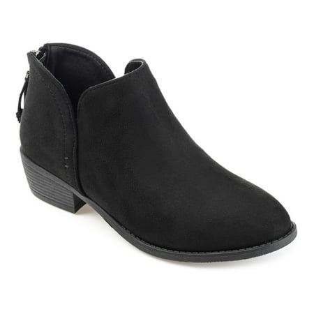 Journee Collection Livvy Women's Ankle Boots Color: Black Size: 6.5