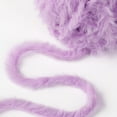 thumbnail image 4 of (2×35yds,50g×2) 2 Skeins Super Soft Fur Yarn Chunky Fluffy Faux Fur Yarn Eyelash Yarn for Crochet Knit-Total Length 2×32m, 4 of 5