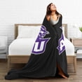 thumbnail image 5 of Abilene Christian University Fleece Blanket, Very Soft Microfiber Flannel Blanket for Couch Warm and Cozy for All Seasons, 5 of 6