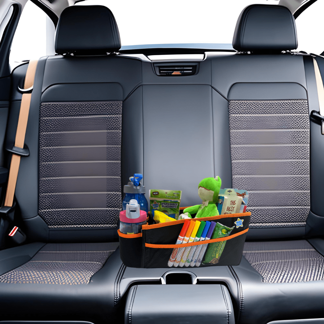 Mighty Clean Car Storage Organizer - Use in The Trunk, or Front or
