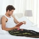 thumbnail image 5 of Fotbe farm work Pantalones de Pijama para Hombre, Pantalones de Dormir, Pantalones de Casa con Cintura Ajustable y Bolsillos-Medium, 5 of 6