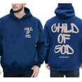 thumbnail image 3 of Child of God Hoodie – Double-Sided Christian Pullover with Inspirational Jesus Graphic, Faith-Based Gift for Men and Women, 3 of 7