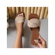thumbnail image 5 of Fashionable Elegant Women's Slippers With Minimalist Woven Design, 5 of 5