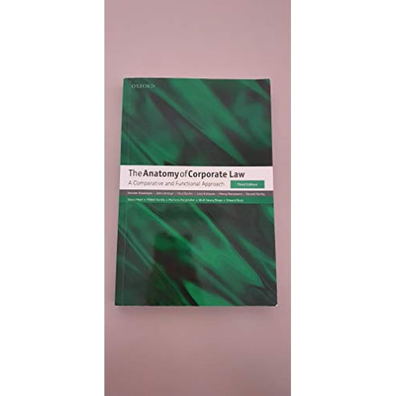 Pre-Owned The Anatomy of Corporate Law: A Comparative and Functional Approach Paperback