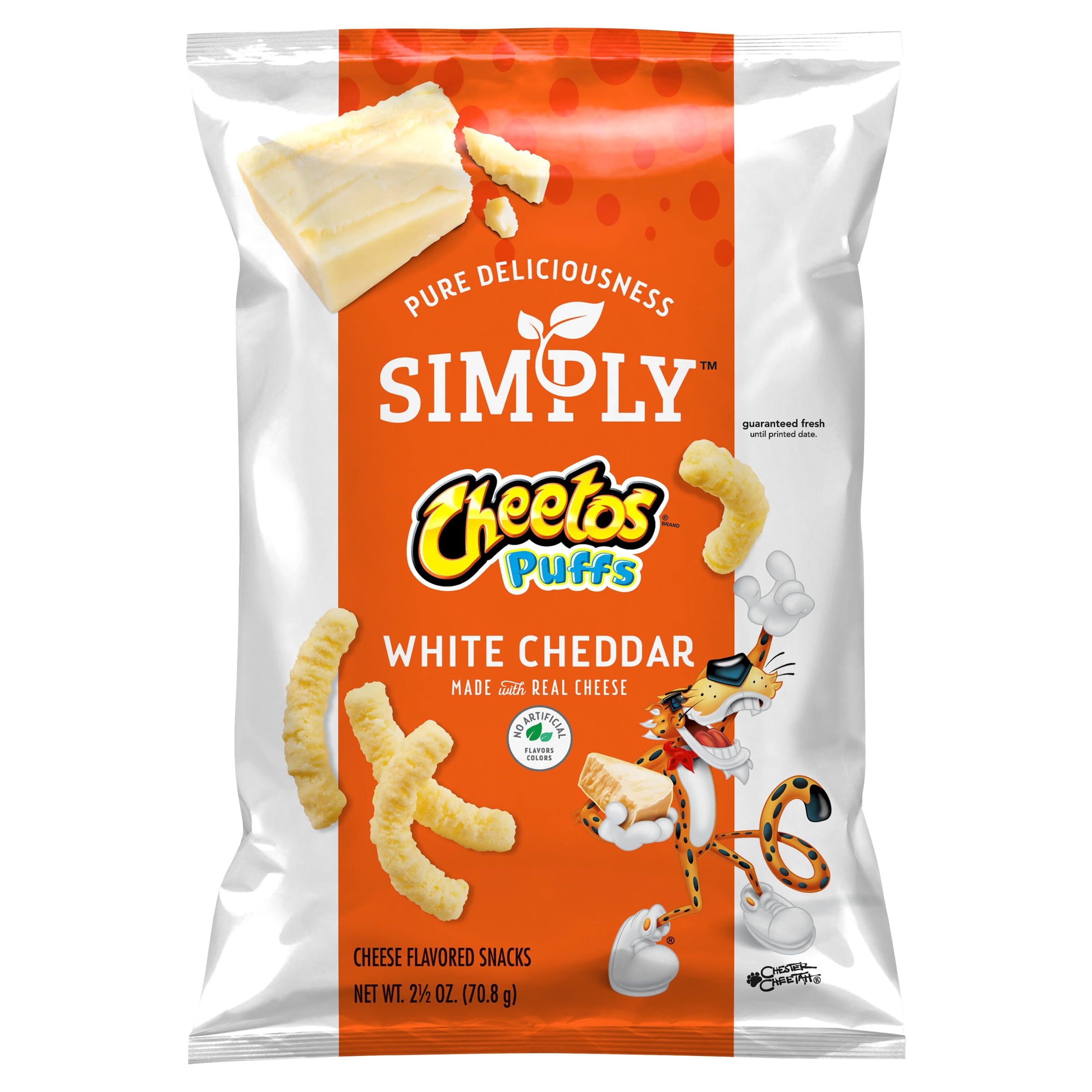 Touhou Sherlock Holmes trolleybus Cheetos Simply Puffs Cheese Flavored Snacks White Cheddar 2.5 oz -  Walmart.com