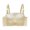 Beige, variant on Woman Solid Color Comfortable Summer Womens Bras Hollow Out Perspective Everyday