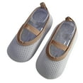 thumbnail image 7 of Upioiwer Baby Non Skid Anti Socks Shoes, Grip for Toddler Girls Boys House Slipper, On Barefoot Floor Slippers Indoor Outdoor - Toddler Boys Girls Grey 9.5 M, 7 of 7