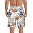 thumbnail image 3 of Naloa Tropical Leaves Men's Beach Shorts, Surfing shorts, Swim trunks, Quick Dry Swim Trunks for Surfing Beach Fun - X-Large, 3 of 9