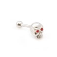 thumbnail image 1 of Bijoux de Cartilage d'Oreille avec la Conception de Crâne 16g, 1 of 3