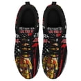 thumbnail image 2 of Back The Red Firefighter Running Shoes Sneakers Mesh Black Size 10.5, 2 of 5