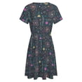 thumbnail image 5 of Midcentury Modern Science Short Sleeve Dress Women Summer Evening Dresses Ladies Sundress, 5 of 7