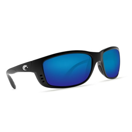 Costa Del Mar Zane Black Rectangular Sunglasses