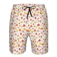 thumbnail image 4 of Naloa Cute Cartoon Mushrooms Men's Beach Shorts, Surfing shorts, Swim trunks, Quick Dry Swim Trunks for Surfing Beach Fun - Medium, 4 of 9