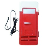 Mini USB Fridge Freezer Drink Beer Cooler Refrigerator for Travel Car office New Daily Necessities