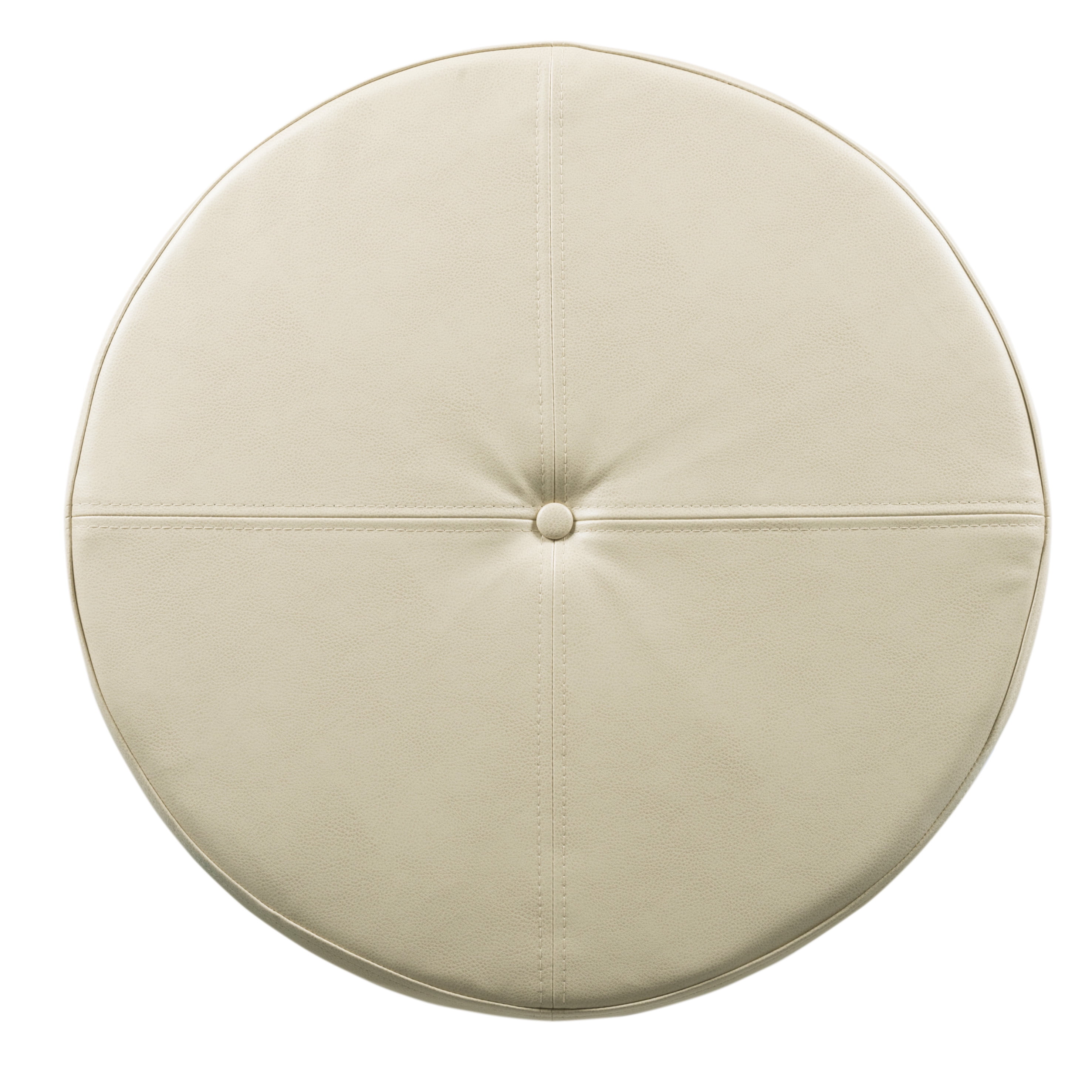 HomePop Large Leatherette Storage Ottoman, Multiple Colors