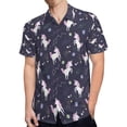 thumbnail image 4 of High Quality Hawaiian Shirts for Men Short Sleeve Aloha Beach Shirt Floral Summer Casual Button Down Shirts Blouses PIWX4N, 4 of 7