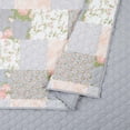 thumbnail image 2 of Modern Heirloom La Flor Pink Patchwork Printed 2-Piece Quilt Set, Twin/Twin XL, 2 of 6