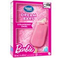 thumbnail image 1 of Great Value Barbie Strawberry Swirl Light Ice Cream Bars, 4 x 80 mL, 1 of 4